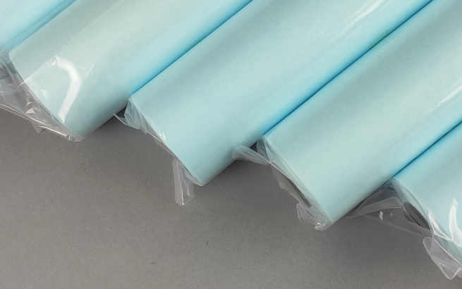 Полотна OKTOTEX эффективно очищают резину и валики