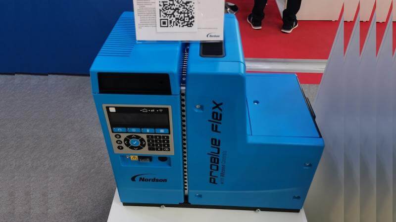 Эффективное оборудование Nordson® для нанесение термо-клея<