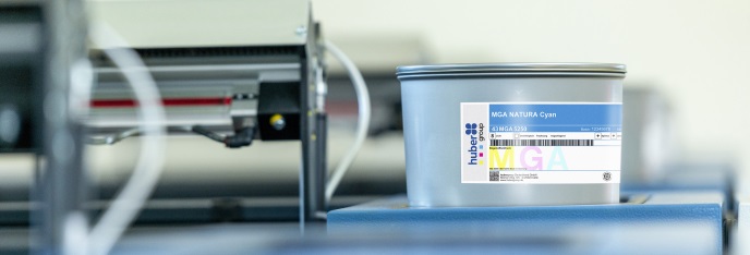 Производство упаковки для продуктов питания с красками MGA® NATURA