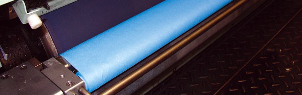 Полотна OKTOTEX эффективно очищают резину и валики